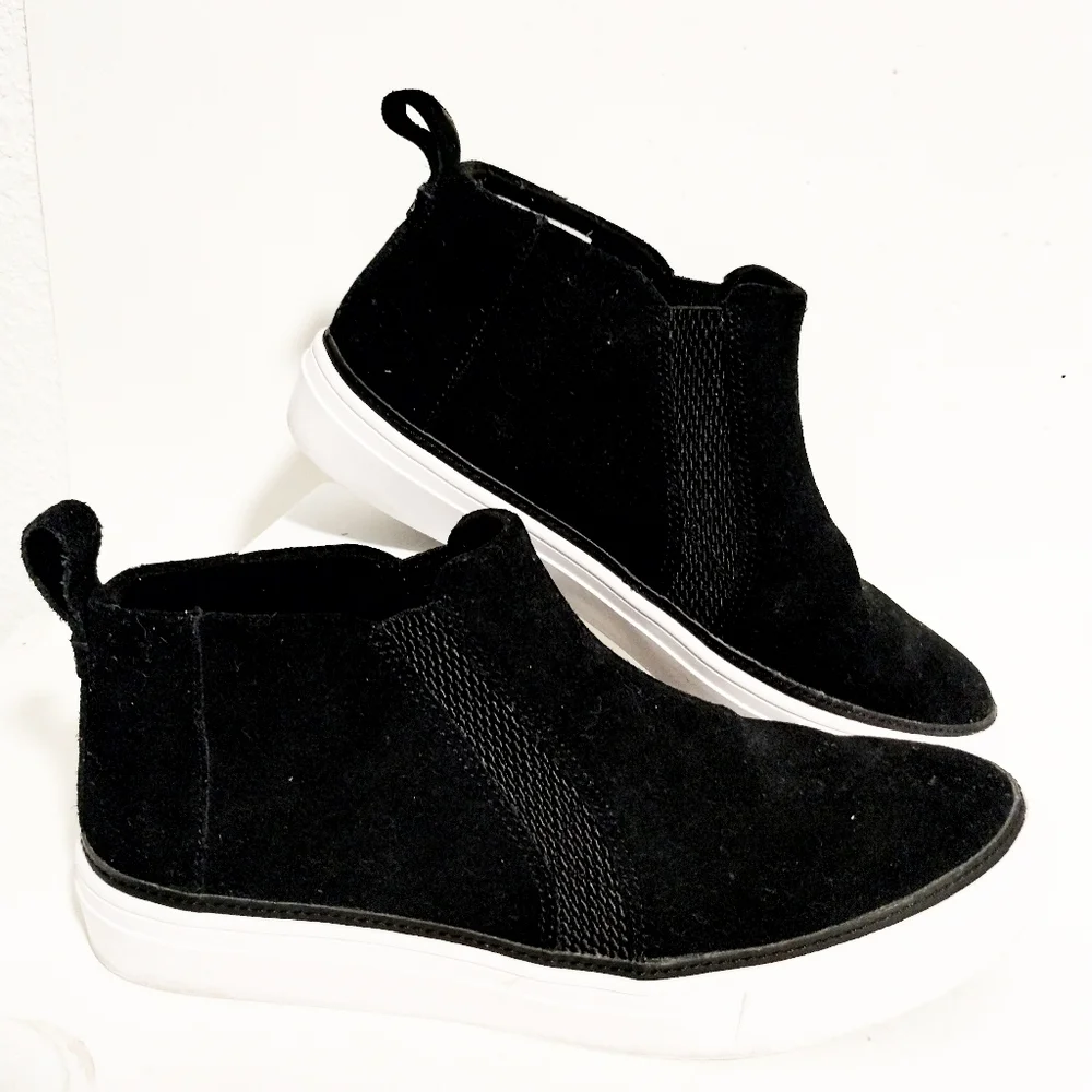 TOMS Bryce High Top Slip-on‎ Sneaker Womens 8 Black